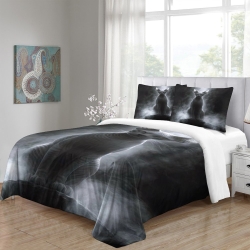 Chat sphynx Housse de Couette Imprimée 3D Douce 3 Pièces Literie Garçons Filles