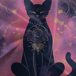 Chat Housse de Couette Imprimée 3D Douce 3 Pièces Literie Garçons Filles