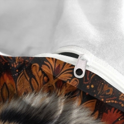 Tigre Housse de Couette Imprimée 3D Douce 3 Pièces Literie Garçons Filles