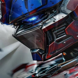 Transformers Optimus Prime Housse de Couette Imprimée 3D Douce 3 Pièces Literie Garçons Filles
