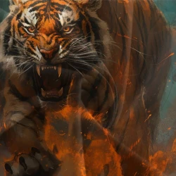 Tigre Housse de Couette Imprimée 3D Douce 3 Pièces Literie Garçons Filles