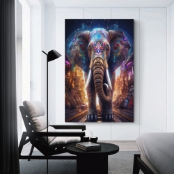 Elefant Unrahmtes Leinwandbild, Wandkunst-Poster-Drucke für Zuhause, Schlafzimmer, Büro Dekoration
