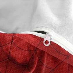 Avengers Spider Man Housse de Couette Imprimée 3D Douce 3 Pièces Literie Garçons Filles