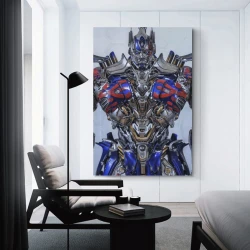 Transformers Optimus Prime Peinture sur toile sans cadre, impressions posters art mural pour déco maison chambre bureau