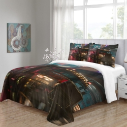 Gros camion Housse de Couette Imprimée 3D Douce 3 Pièces Literie Garçons Filles