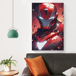 Avengers Iron Man Unrahmtes Leinwandbild, Wandkunst-Poster-Drucke für Zuhause, Schlafzimmer, Büro Dekoration