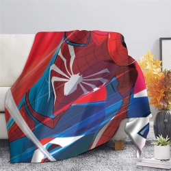 Avengers Spider-Man Plaid en Polaire Imprimé 3D Couverture Douce Confortable pour Canapé Lit Bureau