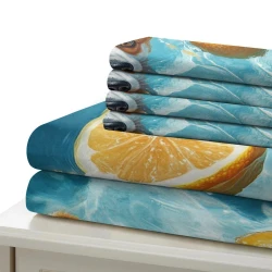 Corgi Housse de Couette Imprimée 3D Douce 3 Pièces Literie Garçons Filles