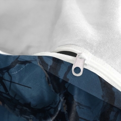 Corbeau Housse de Couette Imprimée 3D Douce 3 Pièces Literie Garçons Filles