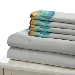 Papillon Housse de Couette Imprimée 3D Douce 3 Pièces Literie Garçons Filles