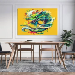 Drago Pittura su tela senza cornice, stampe di poster arte murale per arredo casa camera ufficio