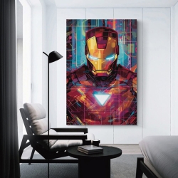 Avengers Iron Man Peinture sur toile sans cadre, impressions posters art mural pour déco maison chambre bureau
