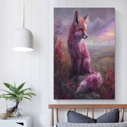 Fuchs Unrahmtes Leinwandbild, Wandkunst-Poster-Drucke für Zuhause, Schlafzimmer, Büro Dekoration