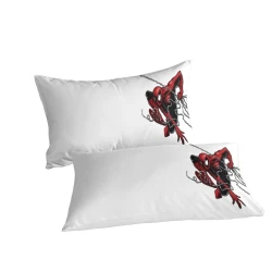 Avengers Spider Man Housse de Couette Imprimée 3D Douce 3 Pièces Literie Garçons Filles