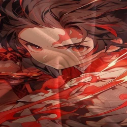 Tueur de démons: Demon Slayer Housse de Couette Imprimée 3D Douce 3 Pièces Literie Garçons Filles