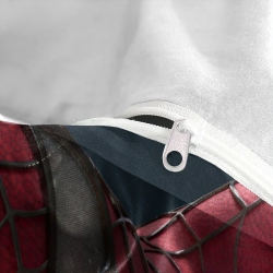 Avengers Spider Man Housse de Couette Imprimée 3D Douce 3 Pièces Literie Garçons Filles