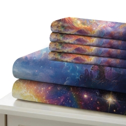 Dieu et Jésus Housse de Couette Imprimée 3D Douce 3 Pièces Literie Garçons Filles