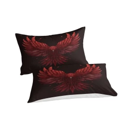 Aigle Housse de Couette Imprimée 3D Douce 3 Pièces Literie Garçons Filles