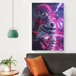 Tueur de démons: Demon Slayer Peinture sur toile sans cadre, impressions posters art mural pour déco maison chambre bureau